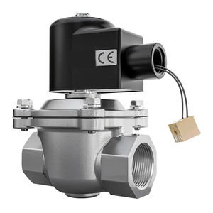 Vanne de processus solénoïde de <span class=keywords><strong>plaisir</strong></span> élevé en acier inoxydable - Product Image 4