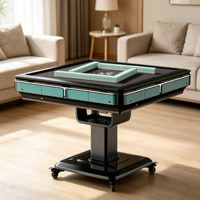 Bestseller Faltbare Multifunktionale Automatische Mahjong-Maschine Geräuscharm Vier-Ausgang-Tisch für Familien-Mahjong-Spiele zu Hause
