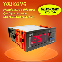 ETC-100 + Thermostat numérique intelligent Contrôleur de température AC-220V incubateur de congélateur avec support OEM & ODM personnalisé