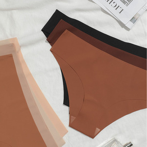 Donne senza cuciture Bikini No Show mutandine da <span class=keywords><strong>donna</strong></span> invisibile traspirante <span class=keywords><strong>slip</strong></span> morbido elasticizzato Multi colori biancheria intima per le donne - Product Image 4