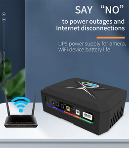 Nhà Máy Giá mini UPS ngân hàng điện UPS 48000mAh 5V 9V12V 24V Mini UPS với 12hr thời gian sao lưu - Product Image 4