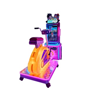 Vibrant LED-Lit Interactive Cycling Exercise Machine <b>Arcade</b> Fitness Equipment for Game Zones Coin Operated Coin Operated Games - Product Image 3