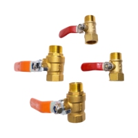 Adaptador de conexión de lengüeta de manguera de latón, rosca macho de 1/4 "a tubo de 6mm, 8mm y 10mm, para línea de agua neumática y conexión de válvula de bola