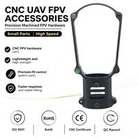 Pièces usinées CNC en acier inoxydable sur mesure avec brochage et tolérance de 0,005 mm pour boîtier de moteur de drone et support de cadre de refroidissement