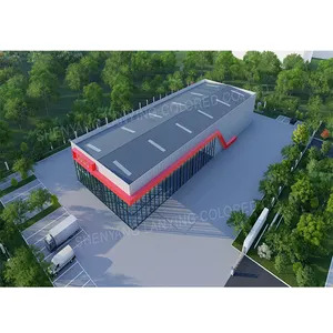 Stahlkonstruktion industrielle Entwürfe Dachherstellung Metallgebäude vorgefertigtes Hangar-Warenlager
