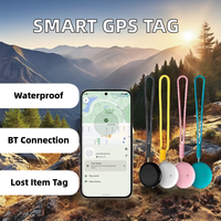 Traceur GPS intelligent Google Find My Device 4G Android AirTag pour animaux, clés, portefeuilles, cartes, sacs – Anti-perte en plastique