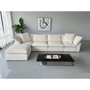 Ensemble de canapés en tissu, meubles de salon, style nordique, canapé moderne pour salon, ensemble de canapés confortables pour la maison en vente - Product Image 3