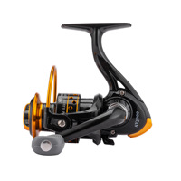 Moulinet de pêche filature 12BB 5.1:1 filature en métal pour moulinet de pêche en mer d'eau fraîche/salée carpe Carretilh bobine moulinet