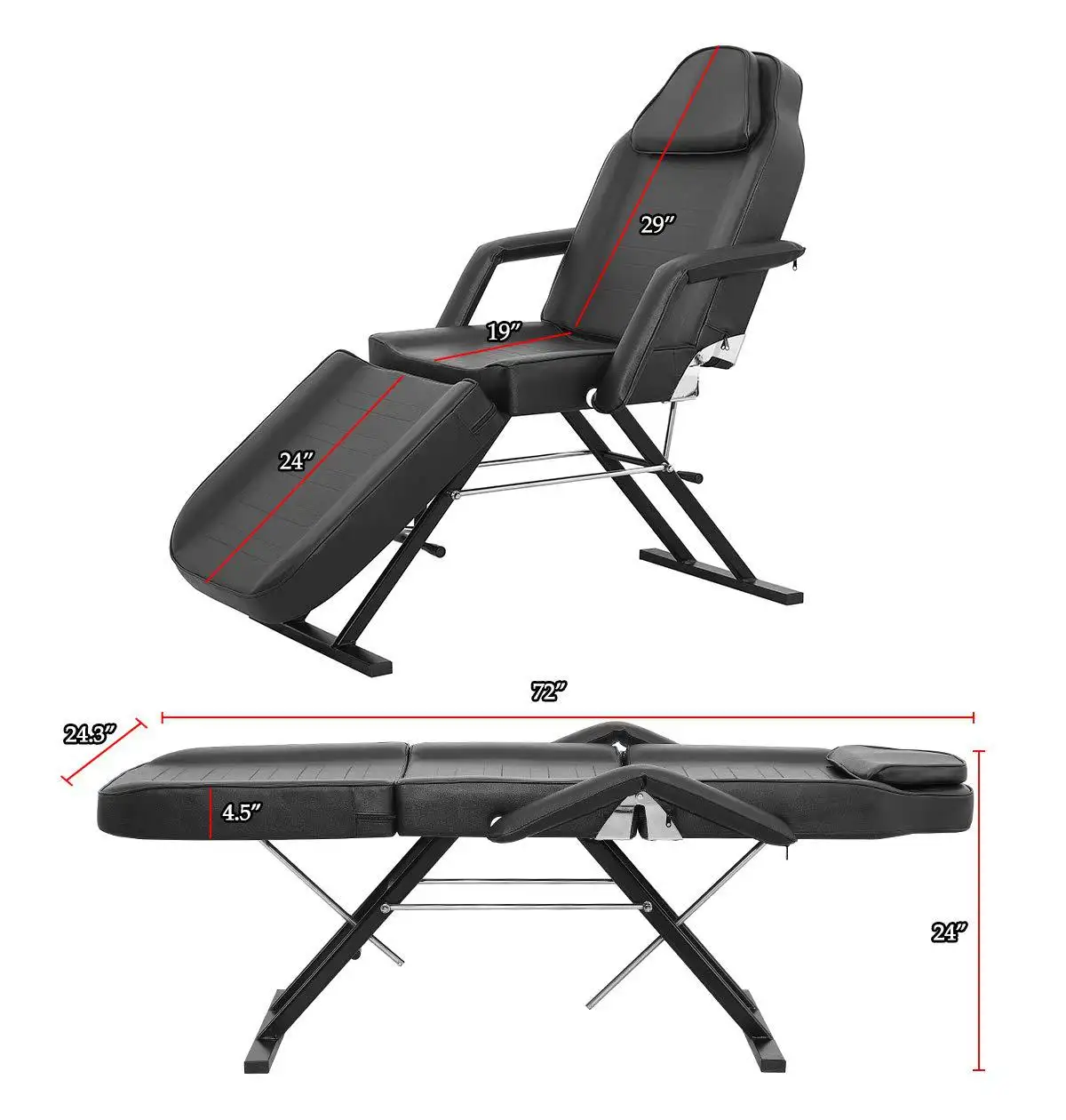 High Quality Tattoo bed hydraulic tattoo chair beauty bed tattoo supplies furniture beauty bed