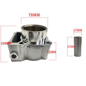 ชุดกระบอกสูบมอเตอร์ไซค์ อะไหล่เครื่องยนต์มอเตอร์ไซค์ เหมาะสำหรับ Kawasaki KLX300 KLX250 กระบอกสูบและลูกสูบ - Product Image 4
