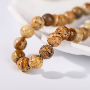 Daimily GEMS Cuentas Beige Naturales, Cuentas Sueltas Facetadas Naturales, Cuentas de Piedras Preciosas Semiterminadas, Accesorios de Joyería Hechos a Mano - Product Image 3