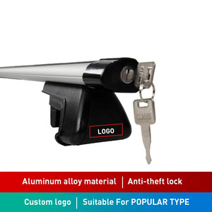 แร็คหลังคาแบบคานขวาง อลูมิเนียมอัลลอย พร้อมตัวล็อค มีให้เลือก 2 ขนาด - Product Image 5