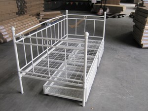 Khung Giường Ban Ngày Bằng Kim Loại Khung Thép Đôi Thanh Nền Tảng Hộp Thay Thế Sofa Giường Cho Phòng Khách Phòng Khách - Product Image 3