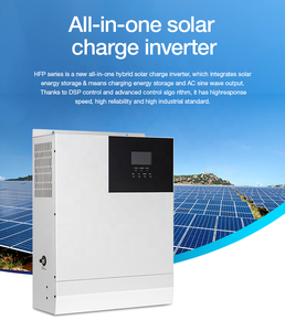 Centrale solaire hybride intelligente 5,5 kW 5,5 kVA MPPT 80A 500 VCC Entrée PV 220 VCA 48 V avec/sans fonction parallèle 5500 W Triphasé HFP4850S80-1 - Product Image 3