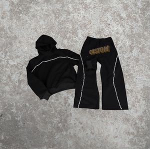 Sweat-shirts à capuche personnalisés pour hommes, poids lourd, 500 GSM, 100% tissu en molleton de laine, respirant, sweat-shirt à capuche court d'automne - Product Image 4