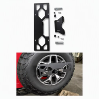 Support de plaque d'immatriculation robuste pour pneu de secours, en acier au manganèse, pour Ford Bronco, vente directe usine