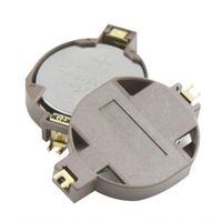 Support de pile bouton CR1220 CR1225 3V certifié CE, support de pile bouton à monter sur circuit imprimé JIATEL