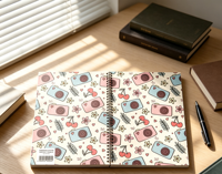 Carnet spirale de luxe personnalisé avec logo, format A4, papier offset 70 g/m², agenda, cahier d'exercices, couverture souple, cadeau d'entreprise exécutif
