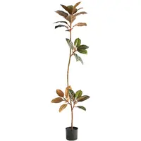 Искусственное растение бонсай, искусственное дерево, резиновое дерево, растения, искусственные растения и цветы