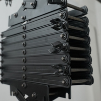 Système de rail d'éclairage pour studio photo avec charnière à force constante et cadre lumineux pliable en alliage d'aluminium