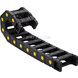 Chaîne de protection en nylon pour machines, excavatrices, pièces automobiles, porte-tuyaux, fibre plastique, laser, 35*75 - Product Image 4