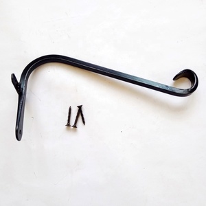 Crochet pivotant pour plante support de plante suspendu pour panier de fleurs <span class=keywords><strong>carillon</strong></span> éolien lanterne mur plante extérieur mangeoire à oiseaux cintre - Product Image 1