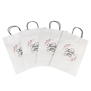 Petit <span class=keywords><strong>Sac</strong></span> En Papier Kraft imprimé personnalisé, sacs En Papier Kraft marron, sacoches cadeaux de fête de mariage - Product Image 5