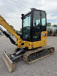 Excavadora Mini Cat 303CR Original de Caterpillar, Maquinaria de Construcción Hidráulica Compacta de 3 Toneladas con Tractor de Alta Eficiencia - Product Image 2