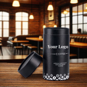 أنبوب ورقي للقهوة معاد تدويره بدرجة غذائية من الورق المقوى بسعر منخفض في العبوة ، أنبوب لتخزين القهوة وعرضها - Product Image 2