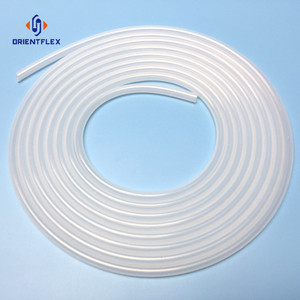 Manguera de silicona de grado alimenticio/grado médico Tubo de silicona personalizado Tubo de goma de silicona flexible de <span class=keywords><strong>10mm</strong></span> y 12mm para uso médico alimenticio - Product Image 2