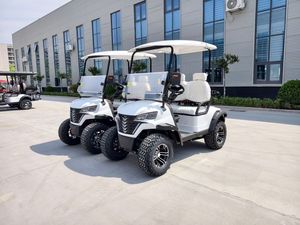 Carrito de Golf Eléctrico de Lujo de 72V 5kw para 4 Personas, Color Personalizado, Caja Trasera Añadida, Certificado por el DOT, para Resorts en EE. UU. - Product Image 1