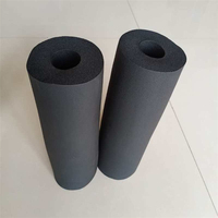 Isolation de tuyauterie en mousse de caoutchouc NBR PVC élastomère à cellules fermées pour conduites d'eau réfrigérée, design moderne et écologique