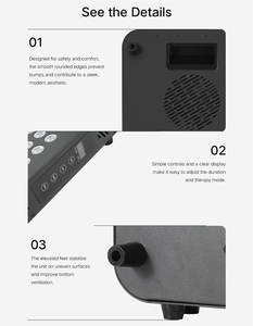 <span class=keywords><strong>2025</strong></span> OEM Stehendes Infrarot-Rotlichttherapie-Panel 466W Ganzkörper-LED-Gerät für die Wiederherstellung von Sauna und Fitness studio - Product Image 6