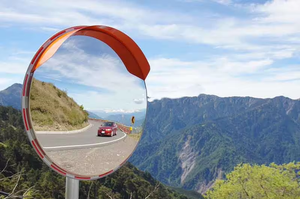 Traffic Safety <b>50cm</b> 60cm 80cm 100cm Stainless Steel Outdoor/indoor Convex <b>Mirror</b> - Product Image 5