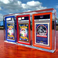 RAY YI Boîtier magnétique en acrylique pour cartes classées PSA pour protecteur de cartes classées BGS SGC CGC