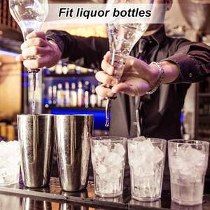 Bottiglie in acciaio inossidabile versatore di olio d'oliva beccuccio di sughero Design tappi per bottiglie di vino, vino versatore liquore beccuccio - Product Image 5