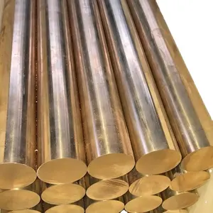 High Strength C17200 Cobalt Beryllium Bronze Copper Rod Copper Round Bar Price Supplier