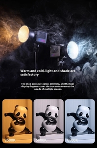 Luce Video RGB Ulanzi L-024 40W, Illuminazione COB a Colori Personalizzabile 2500K 6500K 0-359 °   RGB per <span class=keywords><strong>Fotografia</strong></span> e Trasmissioni in Diretta all'Aperto - Product Image 2