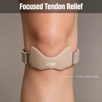 Sangle de genou de soutien rotulien, bande de genou pour tendon rotulien, pour tendinite, sauteurs, course à pied et sports