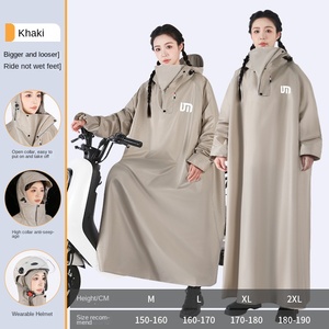 Usuto da <span class=keywords><strong>donna</strong></span> per adulti da uomo <span class=keywords><strong>impermeabile</strong></span> per auto elettrica a batteria per moto lungo corpo intero Anti-pioggia in PVC Oxford panno pioggia - Product Image 6