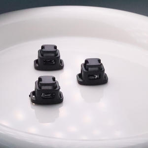 गर्म बिक्री अनुकूलित प्लास्टिक ओब्लेट 1 छेद कॉपर मजबूत कॉर्ड स्टॉपर 2 थ्रेड छेद सुई परीक्षण पास प्लास्टिक कॉर्ड लॉक - Product Image 1