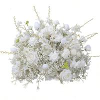 Kit Bunga Artificial Seri Baby Breath Baru, Bola Bunga dan Rangkaian Bunga untuk Latar Belakang Panggung Pernikahan, Dekorasi Meja, dan Lorong