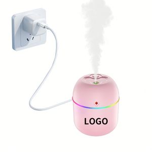 <b>Mini</b> Portable Air Humidifier White Color Small <b>USB</b> Rechargeable Room Humidifier for Home - Product Image 2