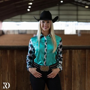 Camicia da <span class=keywords><strong>Donna</strong></span> Aderente in <span class=keywords><strong>Raso</strong></span> Elasticizzato Personalizzata OEM, Stile Pullover con Colori a Contrasto, Prodotta in Cina - Product Image 2