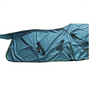 Tapis de cheval imperméables intelligents en Ripstop 600d avec sangles de jambe de capuche de cou - Product Image 1