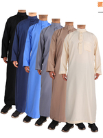 Robe musulmane pour hommes CCY, turbans, mode arabe du Moyen-Orient, vêtements islamiques, robe de prière, kaftan, dishdasha, kandura, jubba respirante