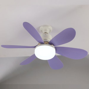 Plafonnier avec <span class=keywords><strong>ventilateur</strong></span> de 21 pouces pour salon et salle de bain, <span class=keywords><strong>ventilateur</strong></span> de <span class=keywords><strong>plafond</strong></span> à 6 pales, lustre avec <span class=keywords><strong>ventilateur</strong></span> de <span class=keywords><strong>plafond</strong></span> 40W, 3 vitesses de vent - Product Image 3