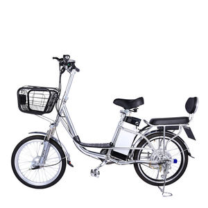 Nuevo diseño China fuerte dos ruedas 500W batería mujer ciudad bicicleta eléctrica bicicleta con pedales - Product Image 4