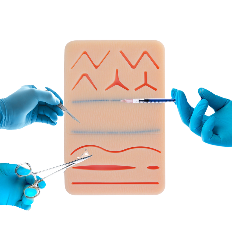 Multi Functional Silicone Suture Practice and