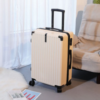 Valise à roulettes en polycarbonate rose mignonne personnalisée 20 24 28 pouces Vente en gros Valise à roulettes 22 26 pouces Bagages